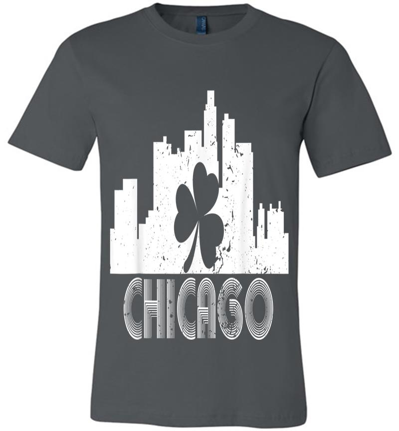 Chicago Illinois St Patrick'S Day For Festival Premium T-Shirt