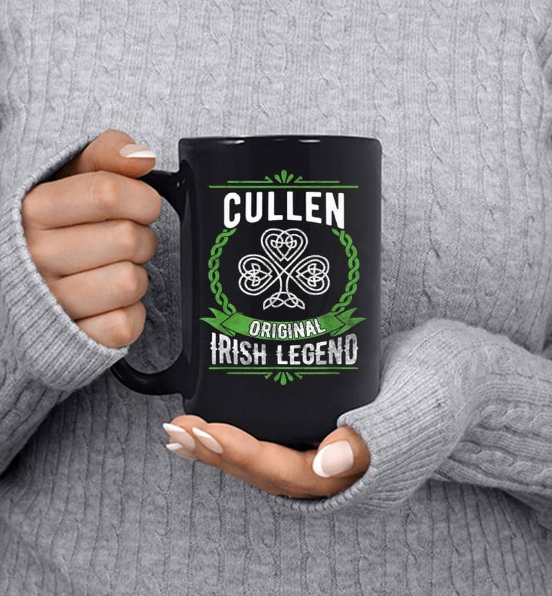Cullen Name Irish Legend St. Patricks Day Mug
