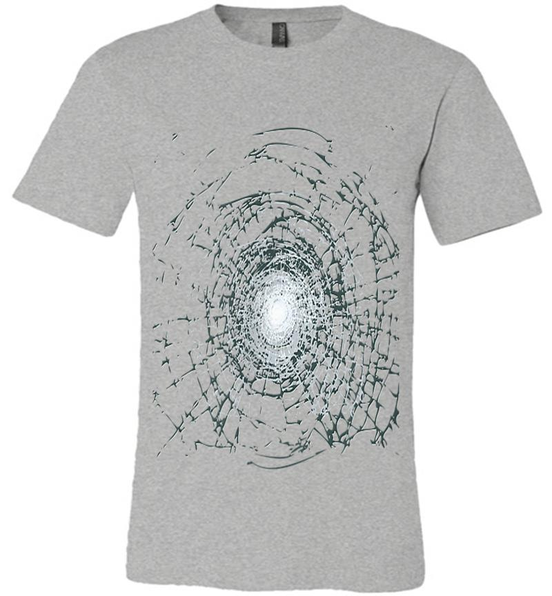 Inktee Store - Cybertrucks Bulletproof Broken Glass Premium T-Shirt Image