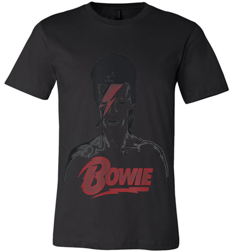 Inktee Store - David Bowie Aladdin Sane Premium T-Shirt Image