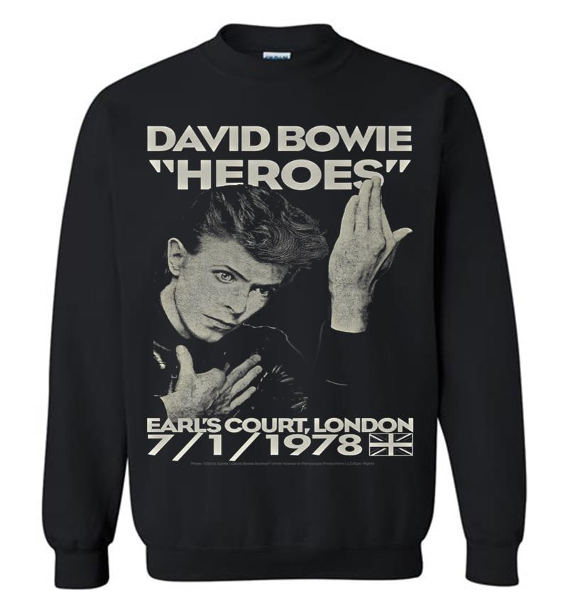 David Bowie Earls Court Sweatshirt