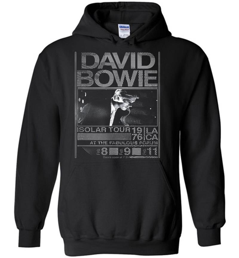David Bowie Isolar Tour Hoodies