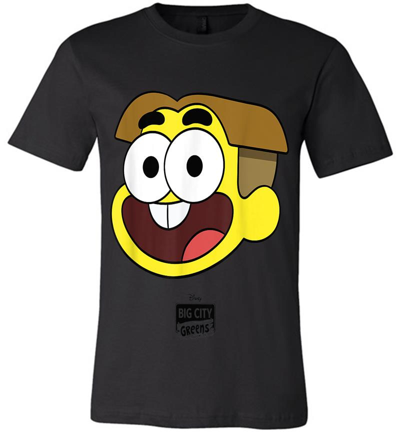 Inktee Store - Disney Channel Big City Greens Cricket And Logo Premium T-Shirt Image