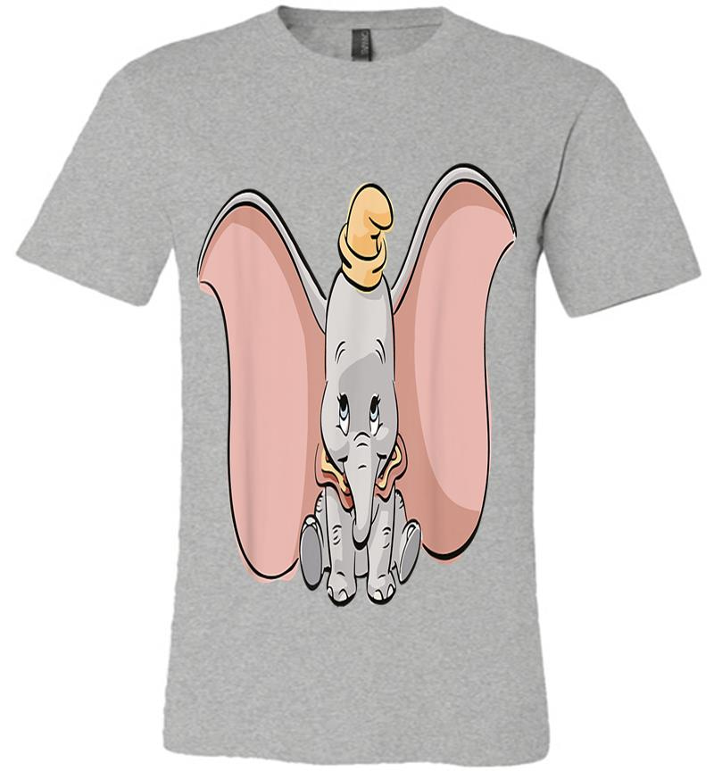 Inktee Store - Disney Classic Dumbo Cute Baby Elephant Premium T-Shirt Image