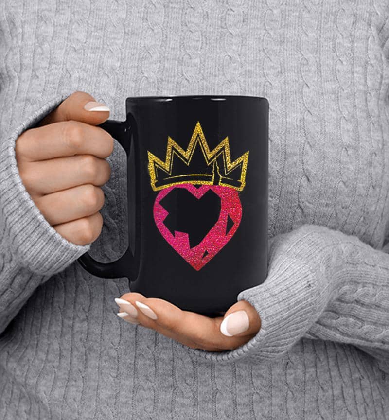 Disney Descendants 2 Evie Heart Crown Mug