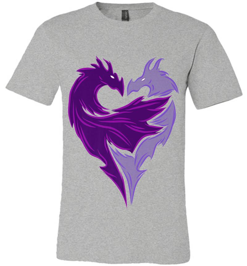 Inktee Store - Disney Descendants 2 Mal Dragon Premium Premium T-Shirt Image
