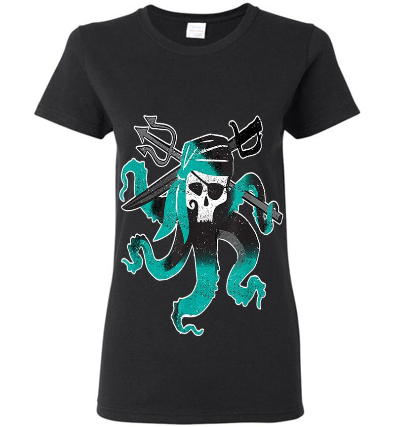 Disney Descendants 2 Uma Pirate Octopus Womens T-shirt