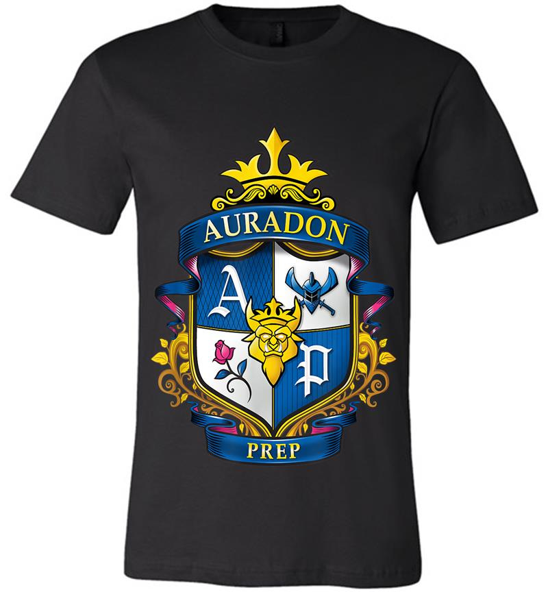 Inktee Store - Disney Descendants Auradon Prep Crest Premium T-Shirt Image
