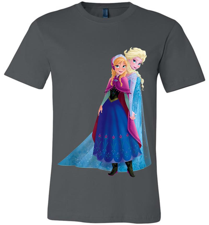 Disney Frozen Elsa And Anna Sisters Premium T-Shirt
