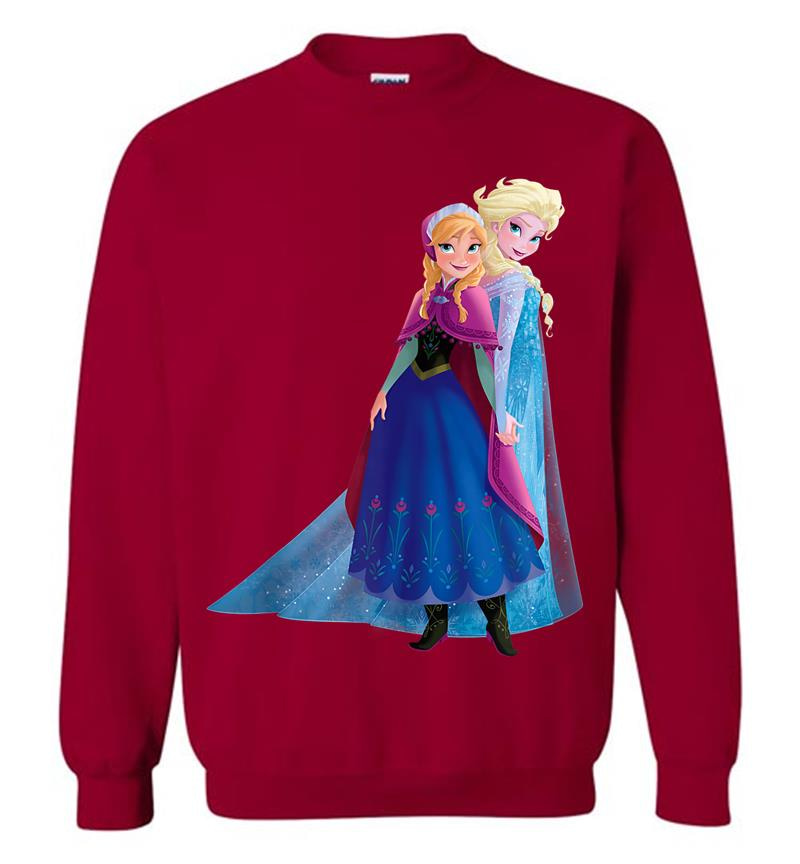 Inktee Store - Disney Frozen Elsa And Anna Sisters Sweatshirt Image