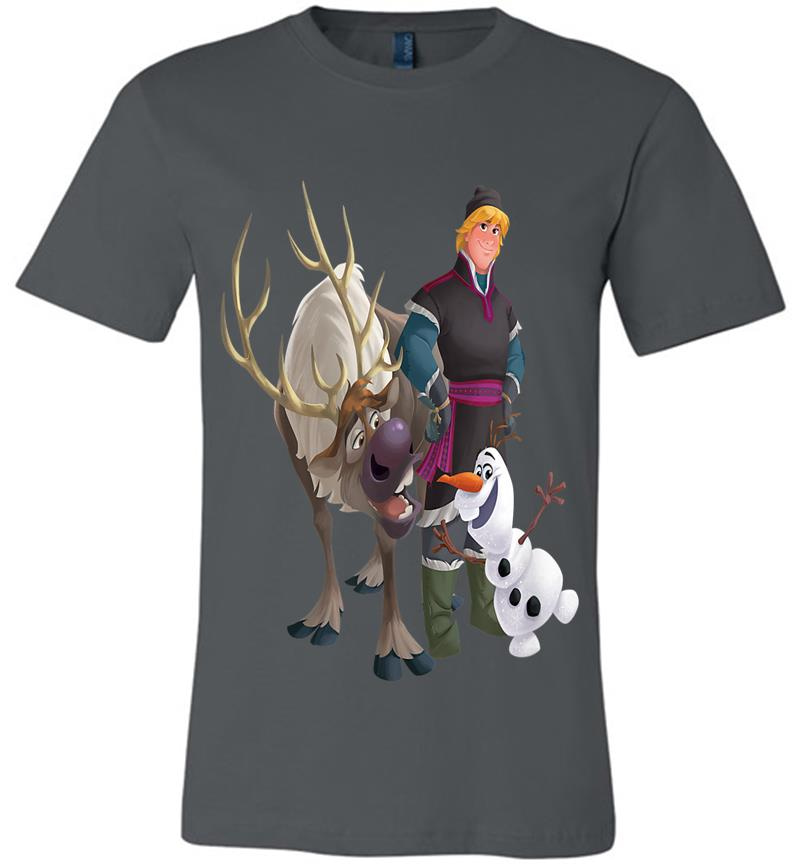 Disney Frozen Kristoff Olaf Sven Premium T-Shirt