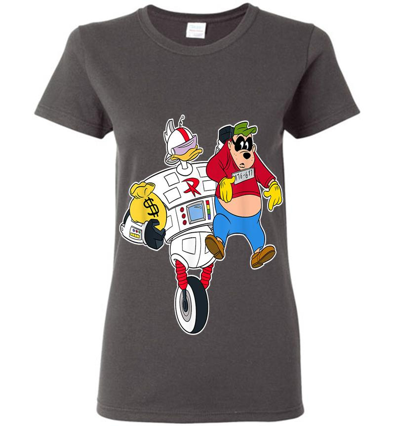 Inktee Store - Disney Gizmoduck And Beagle Boy Ducktales Womens T-Shirt Image