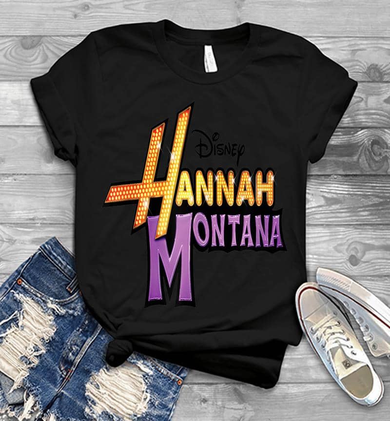 Disney Hannah Montana Logo Mens T-Shirt