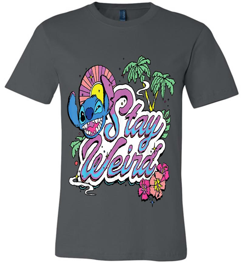 Disney Lilo &Amp; Stitch Stay Weird Premium T-Shirt
