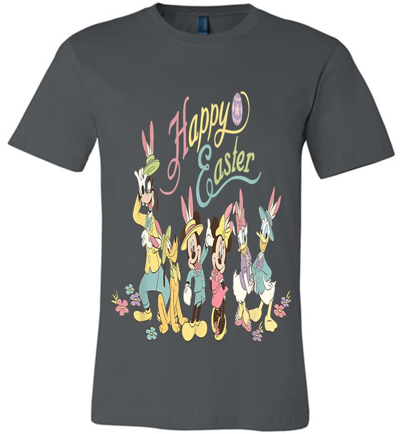 Disney Mickey Mouse And Friends Bunny Ears Easter Premium T-Shirt
