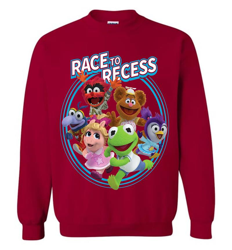 Inktee Store - Disney Muppet Babies Race To Recess Sweatshirt Image