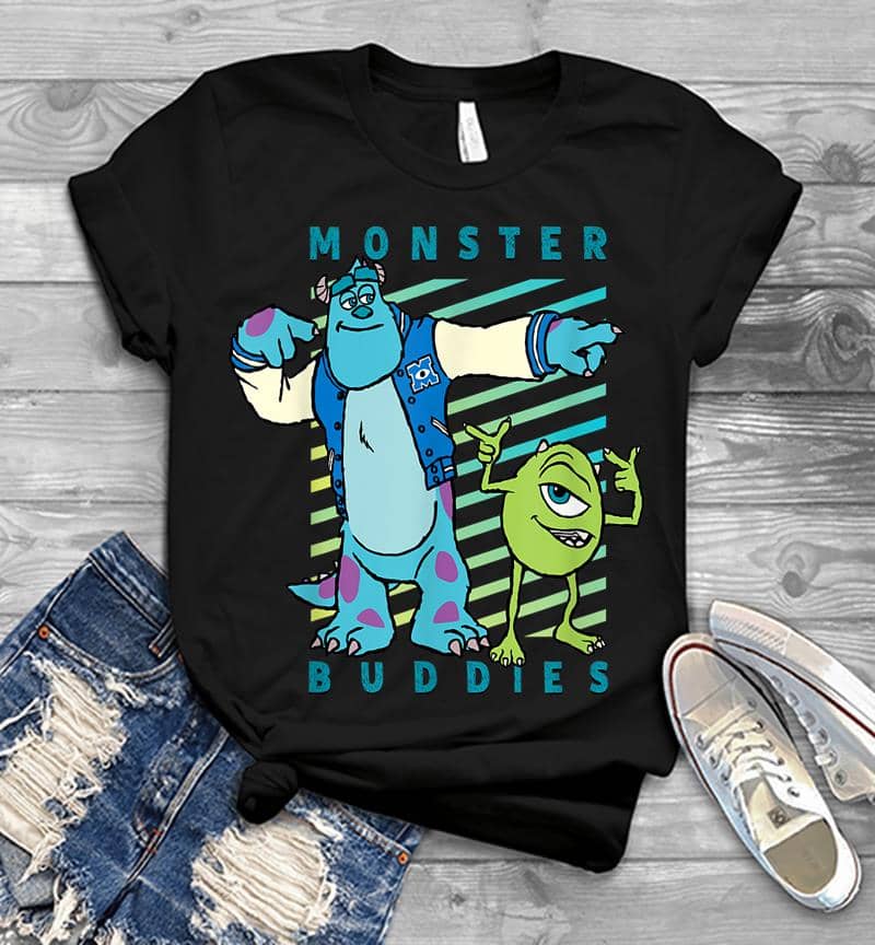 Disney Pixar Sulley And Mike Wazowski Monster Buddies Mens T-Shirt