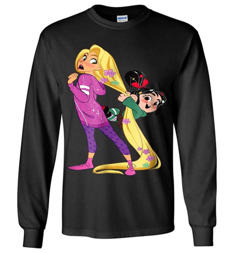 Disney Ralph Breaks The Internet Rapunzel Vanellope Long Sleeve T-Shirt