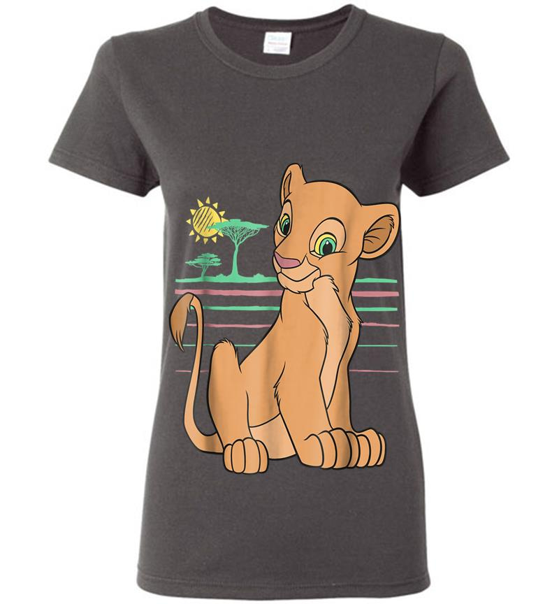 Inktee Store - Disney The Lion King Young Nala 90S Womens T-Shirt Image