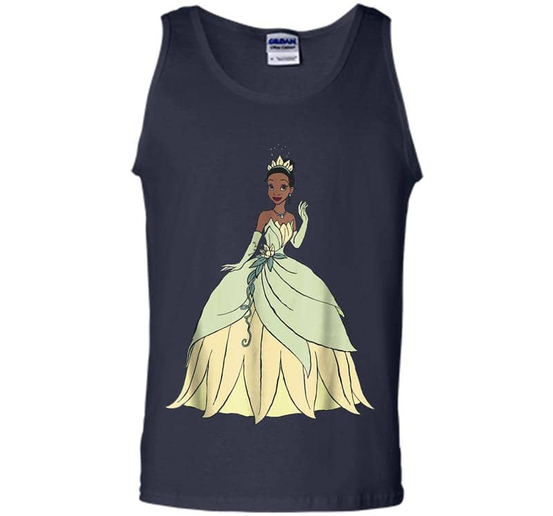 Inktee Store - Disney The Princess And The Frog Tiana Mens Tank Top Image
