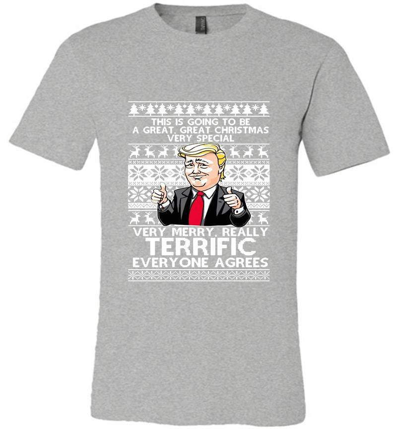 Inktee Store - Donald Trump This Is Going To Be A Great Christmas Very Special Premium T-Shirt Image