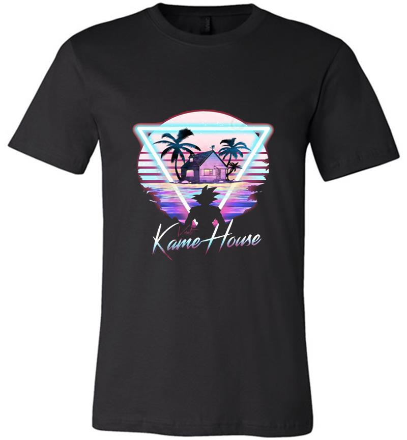 Inktee Store - Dragon Ball Dandingeroz Visit Kame House Premium T-Shirt Image