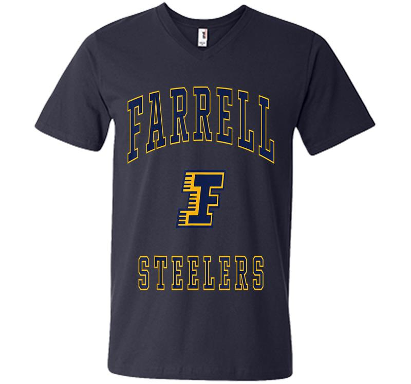 Inktee Store - Farrell High School Slers C1 V-Neck T-Shirt Image