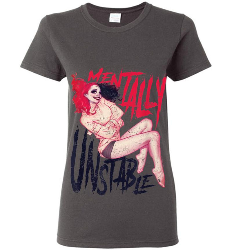 Inktee Store - Harley Quinn Unstable Womens T-Shirt Image
