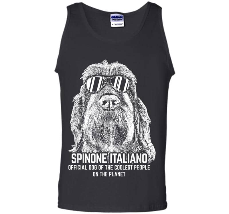 Inktee Store - Italian Spinone Official Dog Of The Coolest Mens Tank Top Image