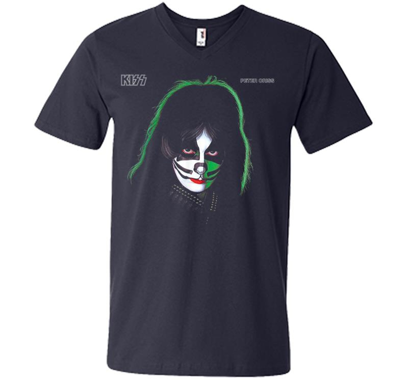 Inktee Store - Kiss 1978 Peter Criss V-Neck T-Shirt Image