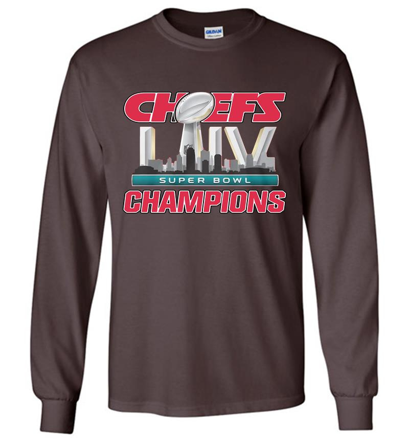Inktee Store - Kansas City Chiefs Super Bowl Champions Long Sleeve T-Shirt Image