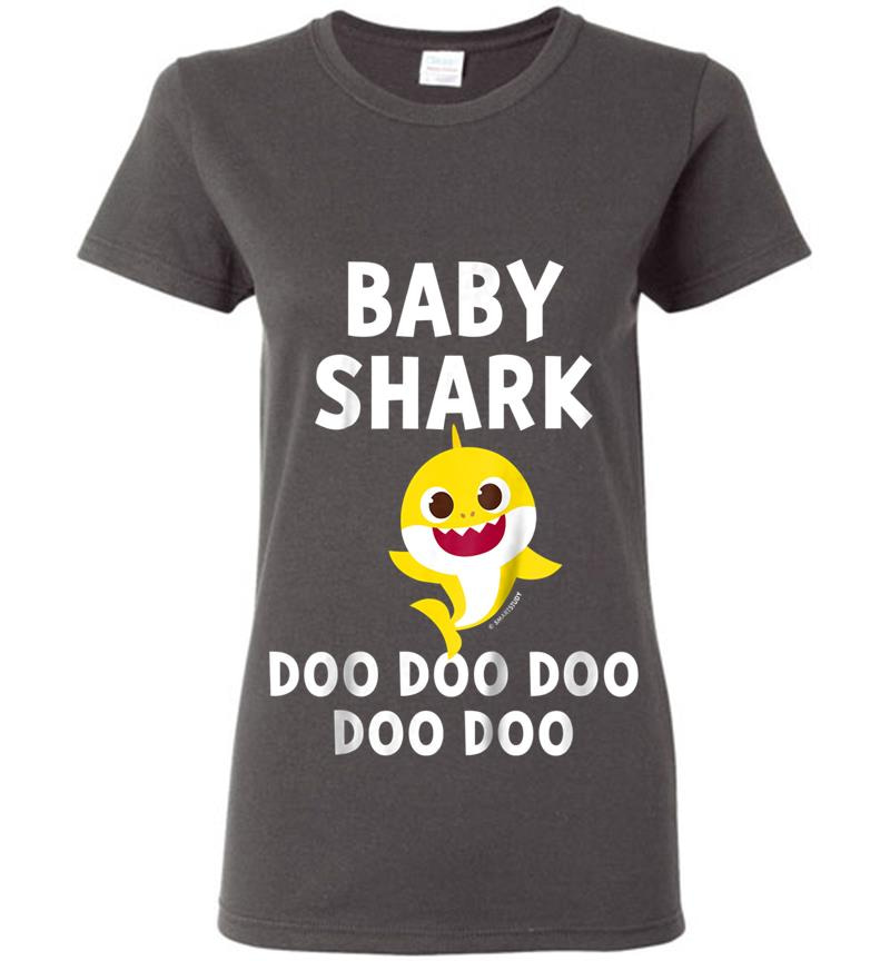 Inktee Store - Kids Pinkfong Baby Shark Official Womens T-Shirt Image