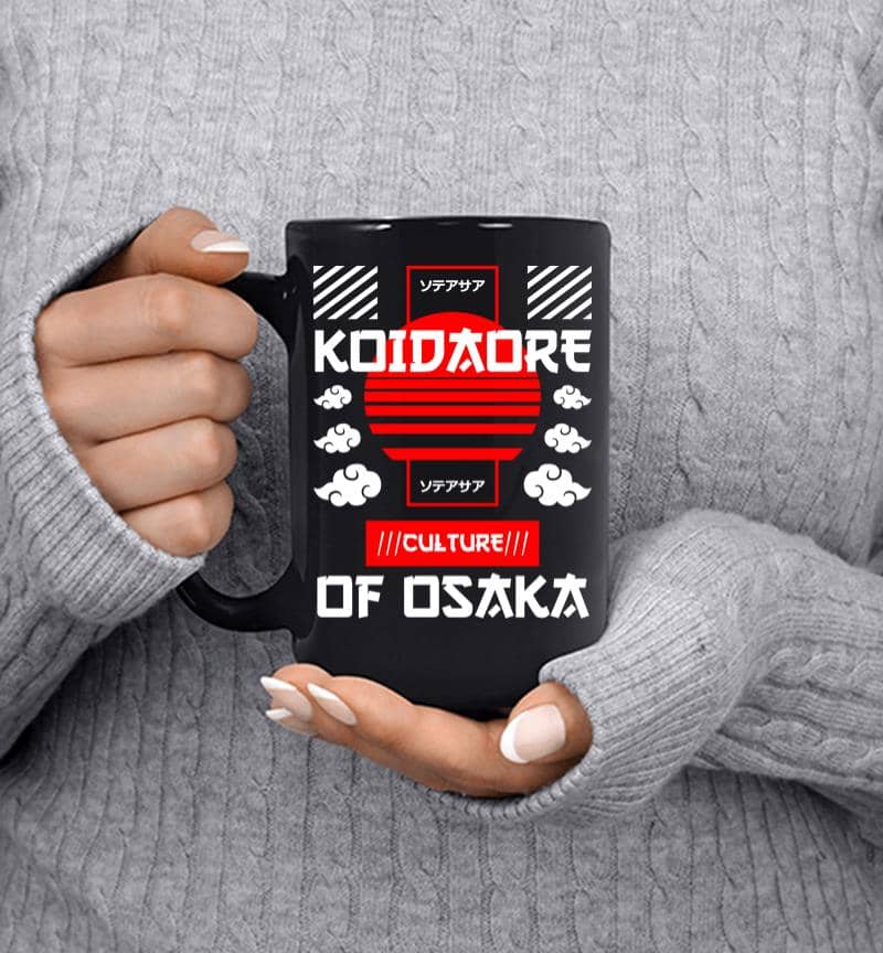 Koidaore Culture Of Osaka Mug