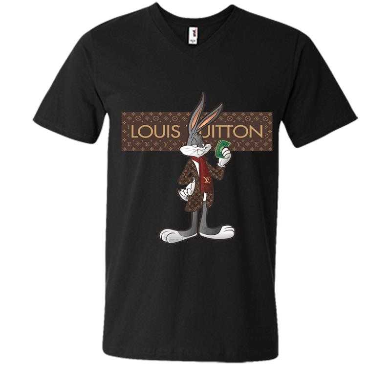 Lv Bugs Bunny V-Neck T-Shirt