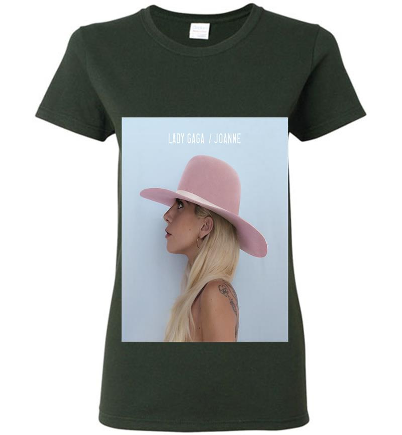 Inktee Store - Lady Gaga Official Joanne Album Art Premium Womens T-Shirt Image