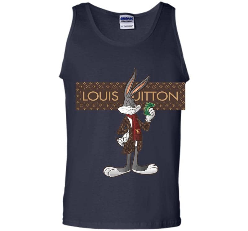 Inktee Store - Louis Vuitton Bugs Bunny Stay Stylish Men Tank Top Image
