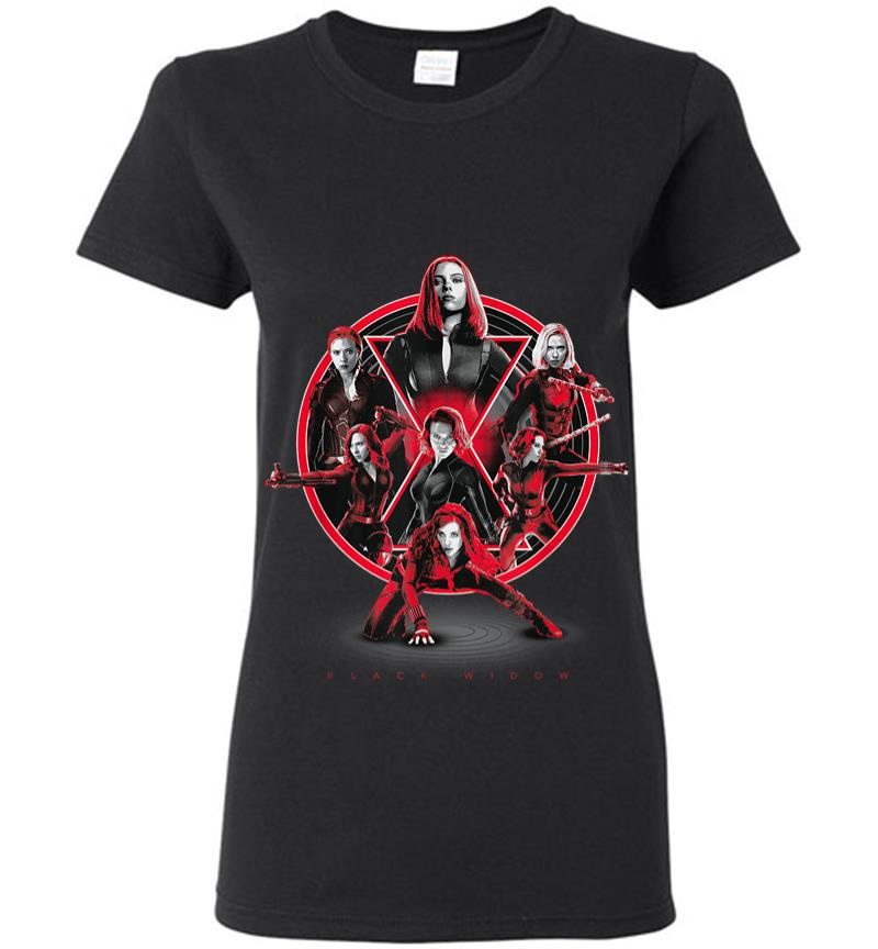 Marvel Avengers Black Widow Multiplied Women T-Shirt