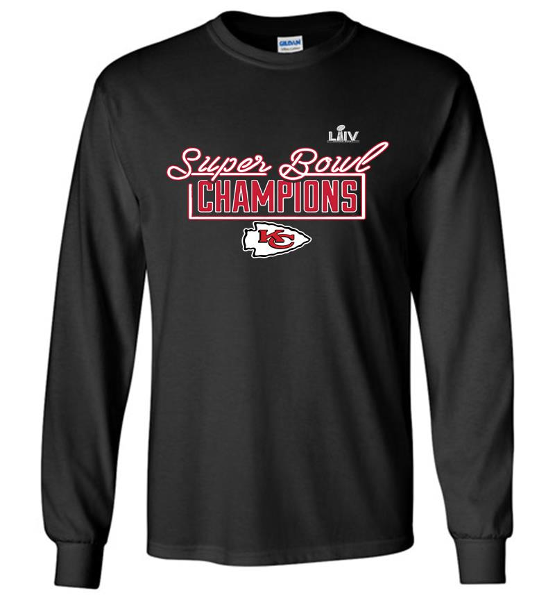 Nfl Finaly Kansas City Chiefs Super Bowl Liv Champpions Long Sleeve T-Shirt