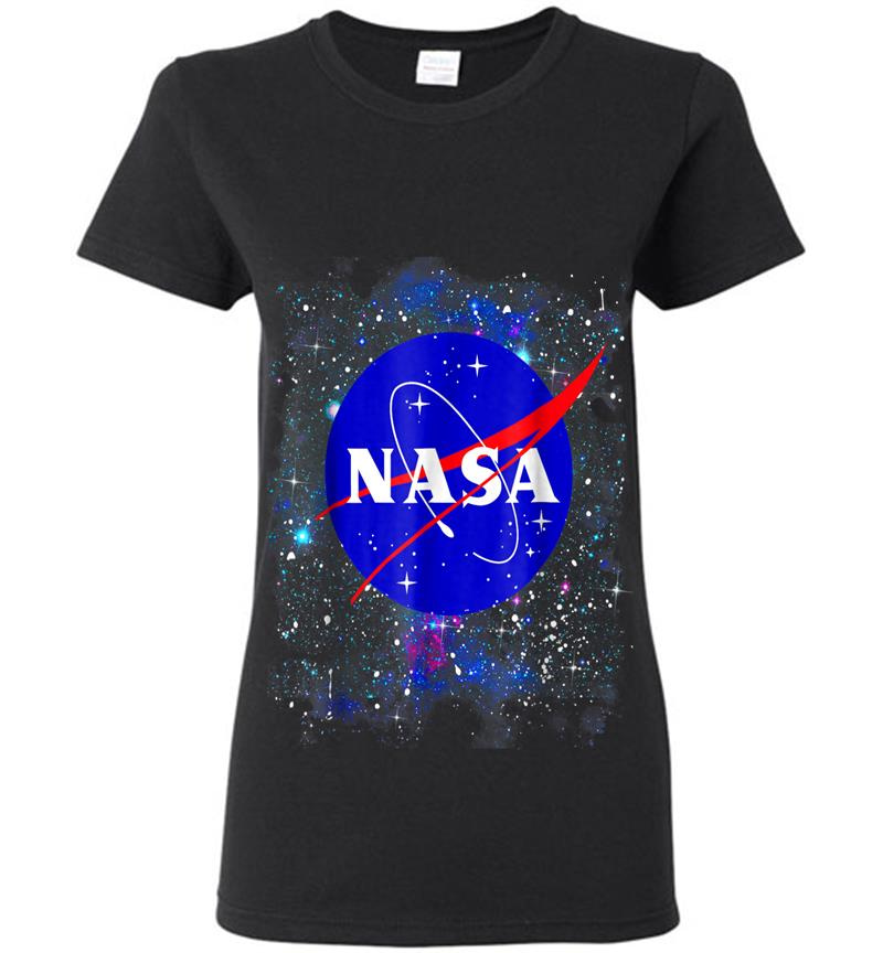 Nasa Official Logo In The Stars Graphic Womens T-shirt
