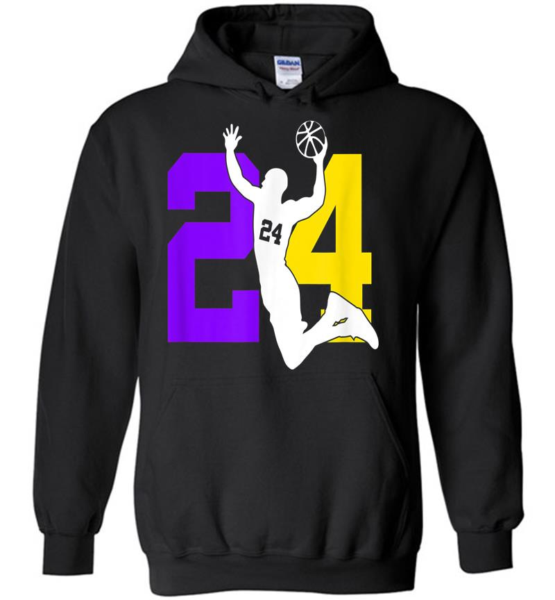 Number 8 And # 24 Basketball Sport Memorial Gift Hoodies