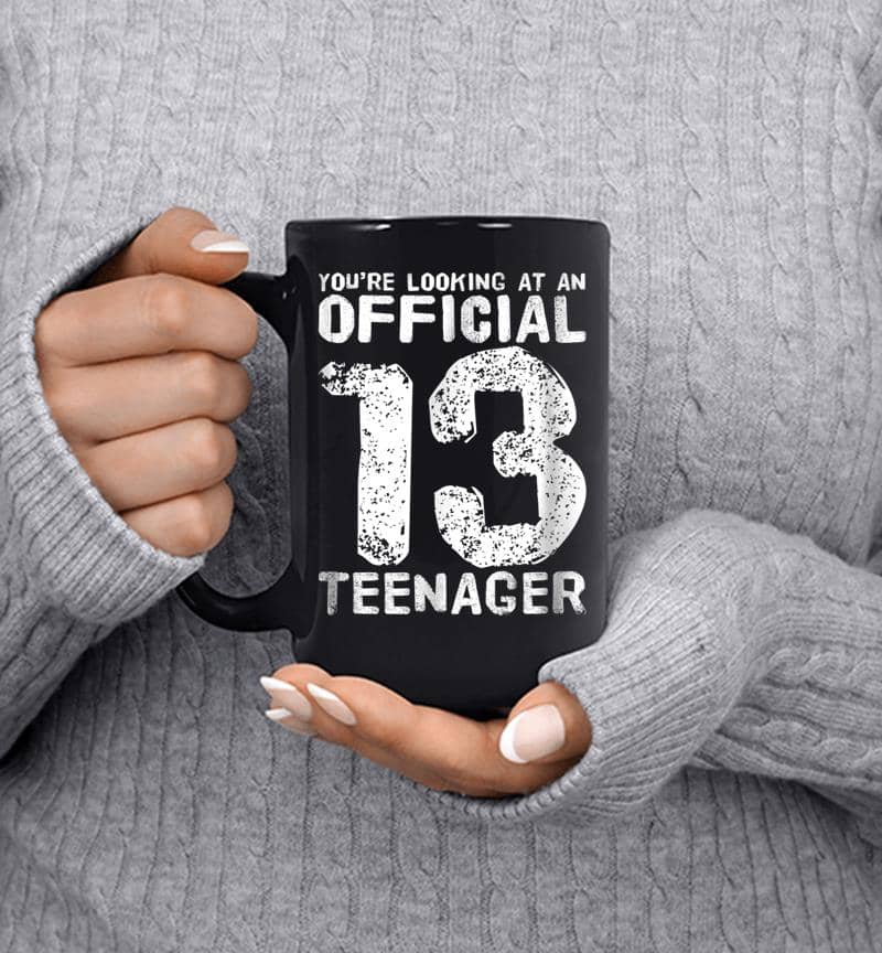 Official 13 Nager 13Th Birthday Boy Girl Mug
