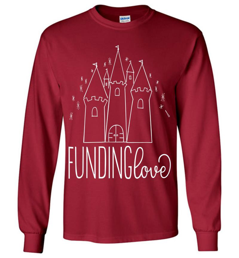 Inktee Store - Official Funding Love Logo Long Sleeve T-Shirt Image
