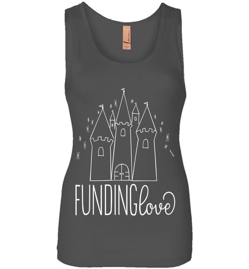 Inktee Store - Official Funding Love Logo Womens Jersey Tank Top Image