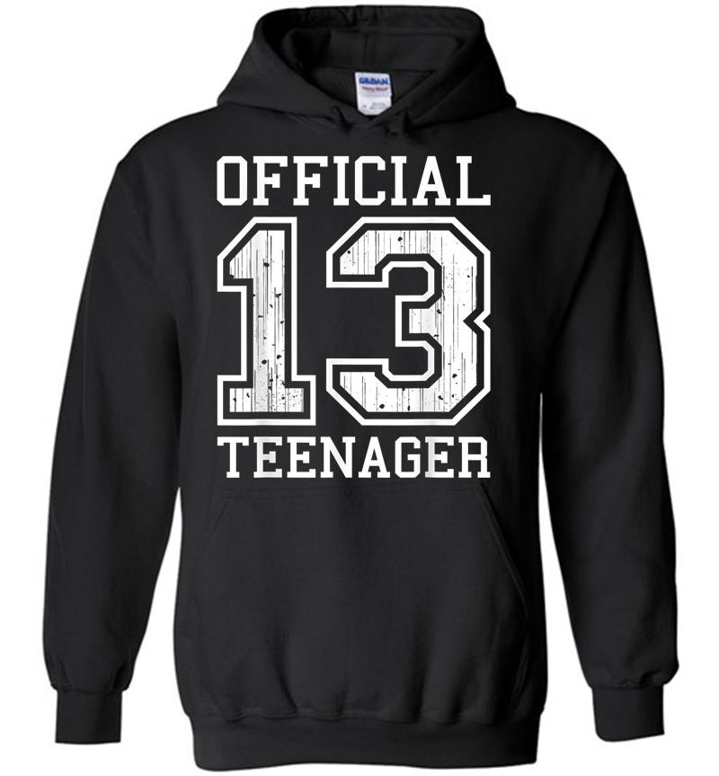 Official Nager 13Th Birthday For Girls Or Boys 13 Hoodies