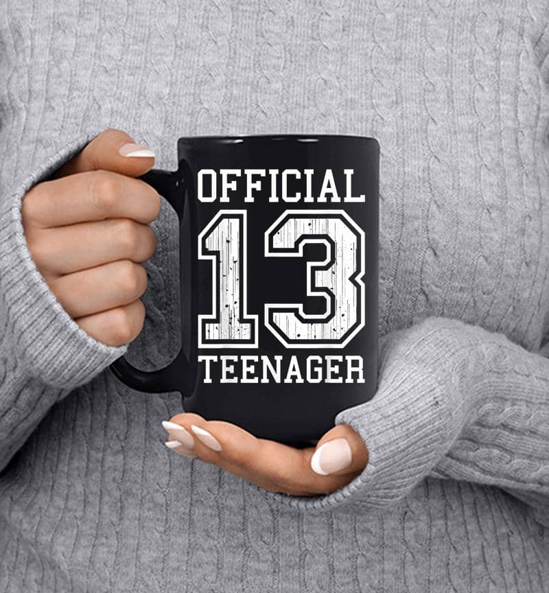 Official Nager 13Th Birthday For Girls Or Boys 13 Mug