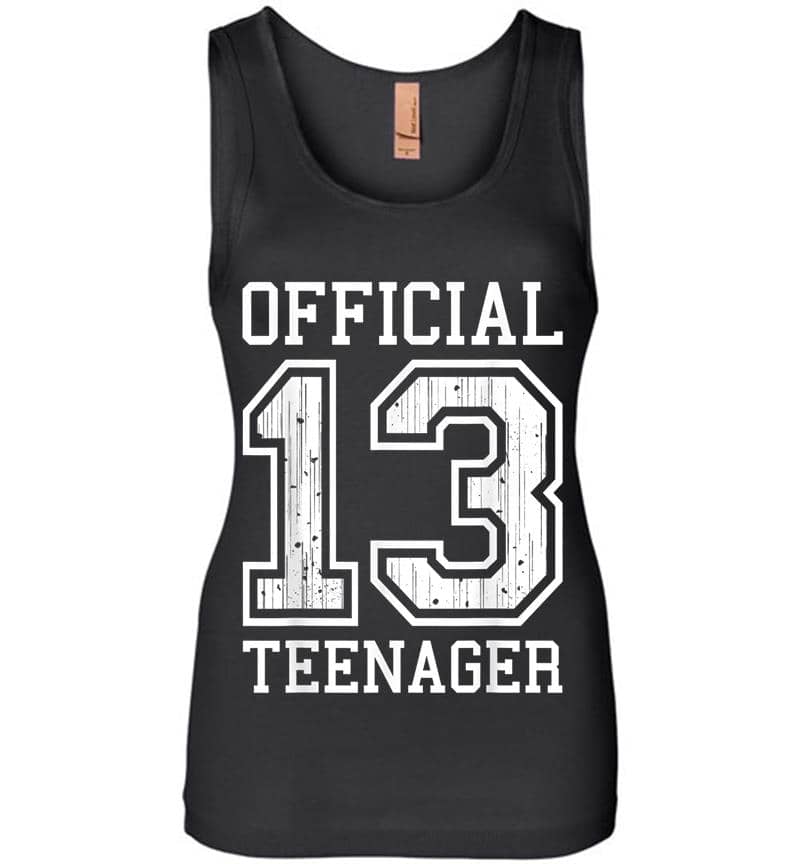 Official Nager 13Th Birthday For Girls Or Boys 13 Womens Jersey Tank Top
