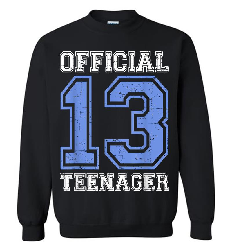 Official Nager - Blue 13Th Birthday Boy Sweatshirt