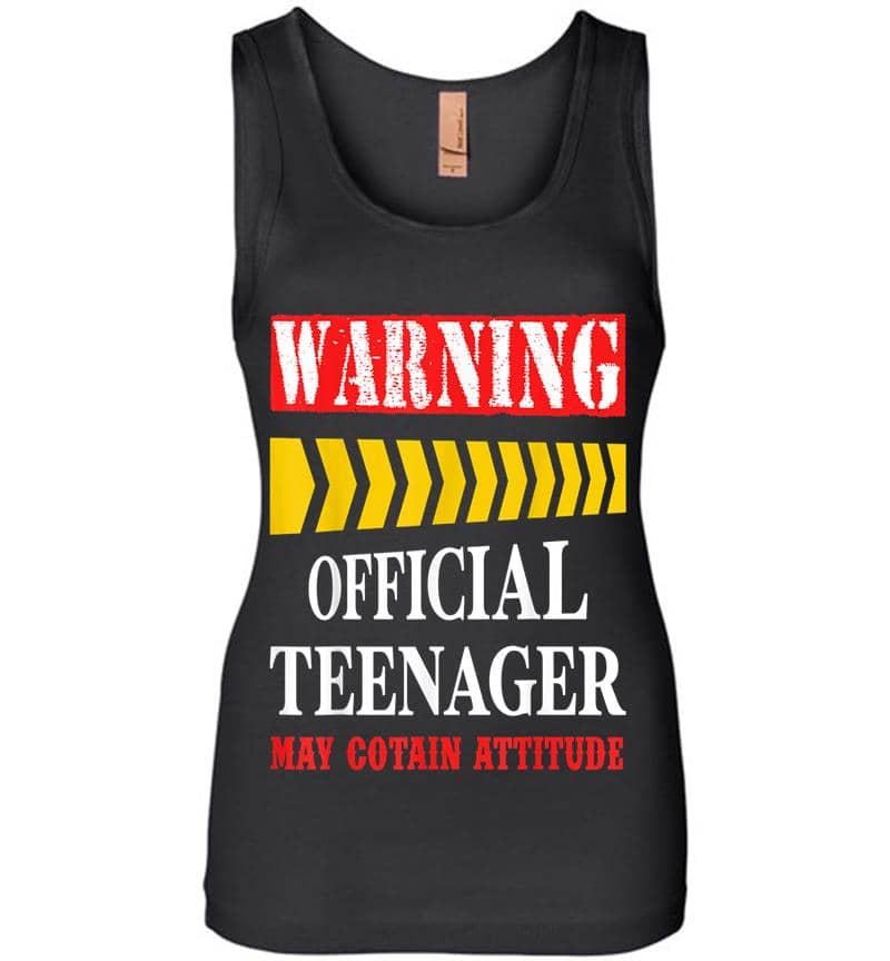 Official Nager Funny 13 Birthday Party Womens Jersey Tank Top