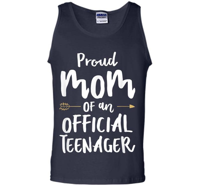 Inktee Store - Official Nager Mom 13Th Birthday Party Mom'S Outfit Mens Tank Top Image