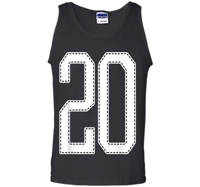Inktee Store - Official Team League #20 Jersey Number 20 Sports Jersey Mens Tank Top Image